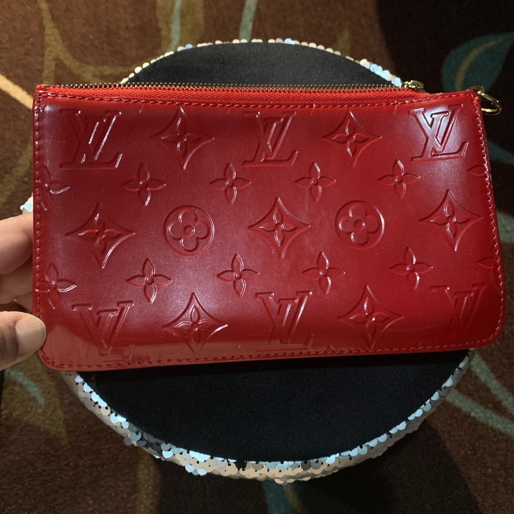 Louis Vuitton patent leather bag